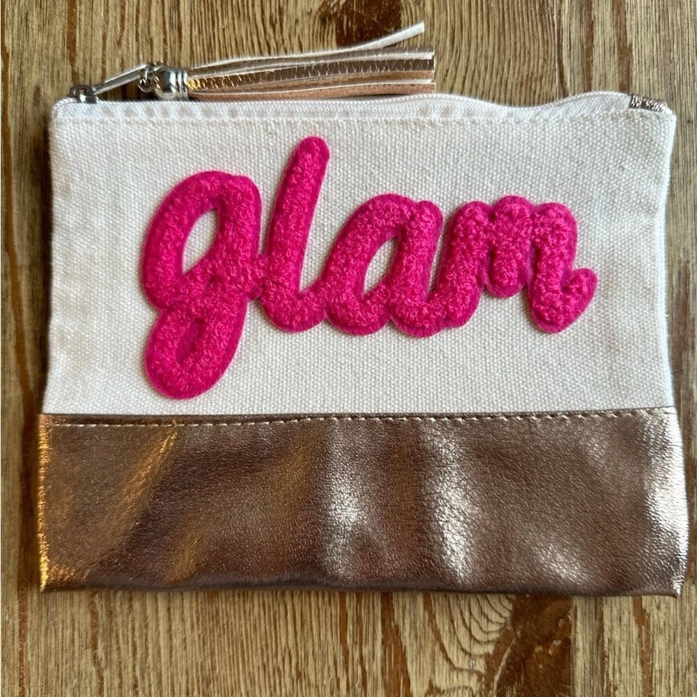 Small Clutch Bag Canvas Clutch Bag Glam Bag Small Travel Tote One Of A Kind Bag